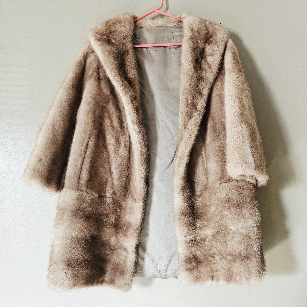 Custom Made Vintage Mink Coat